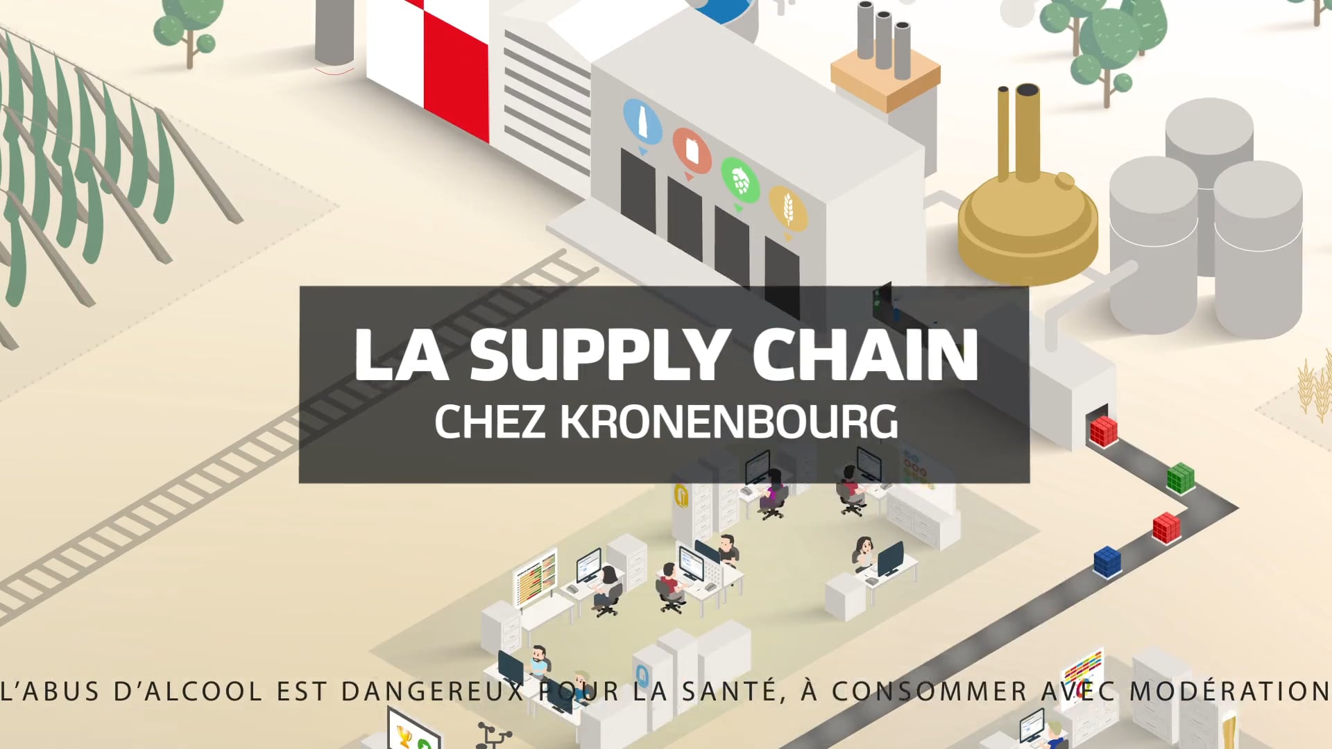 Miniature de présentation du projet : La Supply Chain chez Kronenbourg